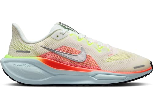 Kid's Air Zoom Pegasus 41 (100 - Summit White/Chrome-Bright Crimson)