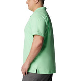 Columbia Men's Low Drag Offshore Polo, Ocean Mint, Medium