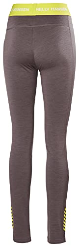Helly-Hansen Womens LIFA Merino Lightweight Base Layer Pant, 656 Sparrow Grey, Medium