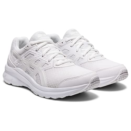 ASICS Women's Jolt 3 Running Shoes, 10, White/White