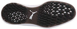 PUMA Men's Ignite Fasten8 Pro Golf Shoe, Black Silver Black, 14