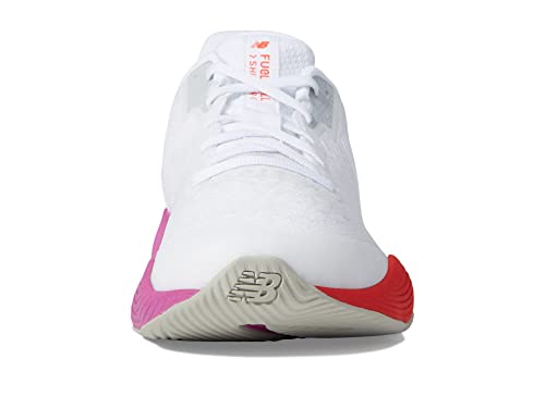 New Balance Women's FuelCell Shift Tr V1 Cross Trainer, White/Magenta Pop/Electric Red, 6.5