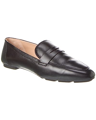 Stuart Weitzman Womens Jet Loafer Black 10 B