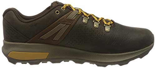 Merrell Men's Camping High Rise Hiking Boots, Seal Brown, 11.5