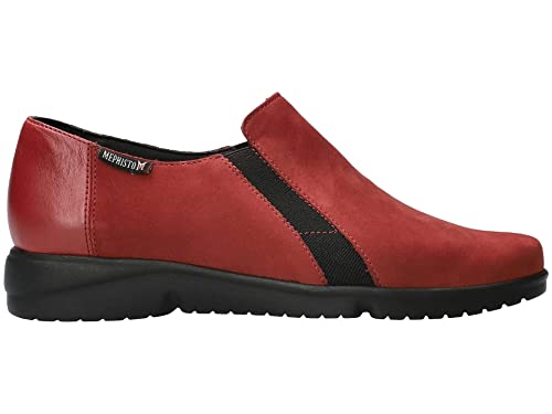 Mephisto Romea Burgundy Bucksoft EU 38.5 (US Women's 8.5) B (M)