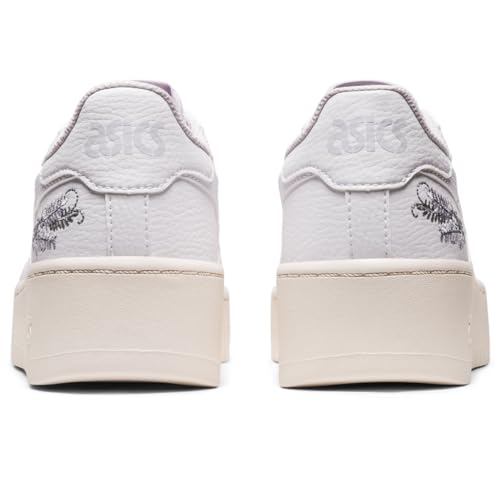 ASICS Women's Japan S PF Sportstyle, 10, White/Lilac HINT