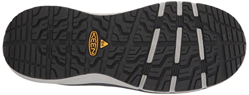 KEEN Utility Men's Vista Energy Shift Low Height Composite Toe Slip On Industrial Work Shoes, Vapor/Black, 11.5