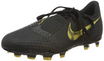 Nike Youth Phantom Venom Academy Firm Ground Soccer Cleats (1.5 Little Kid, Black/Gold)