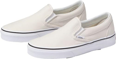 Vans Classic Slip-On¿ Birch/True White Men's 7.5, Women's 9 Medium