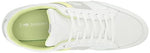 Lacoste Mens Chaymon Sneakers, Wht/Lt Grn, 11
