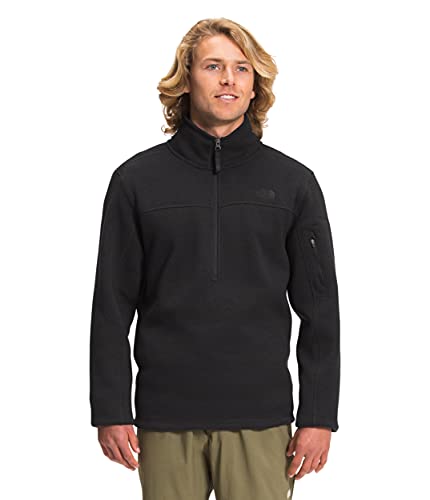The North Face Men's Gordon Lyons Classic ¼ Zip, TNF Black Heather, 3XL