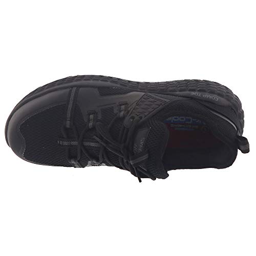 Skechers Work Monster SRBulcks Mens Oxford DM US BlackBlack
