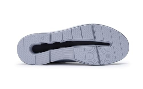 On Women's The Roger Clubhouse Sneakers, Heather, Blue, 8.5 Medium US