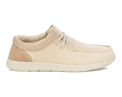 Sanuk Shaka Lite 2 Sparkle - Women Loafers, Golden Wheat, 10