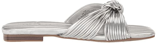 Marc Fisher Women's Laury Sandal, Silver 040, 6.5