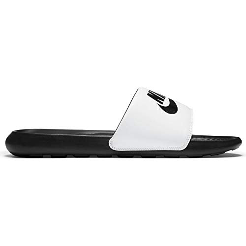 Nike Victori One Mens Comfort Slide Cn9675-003 (Black/White/Black, Numeric_8)