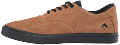 Emerica Men's Provider Skate Shoe, Tan/Black, 9.5 Medium US