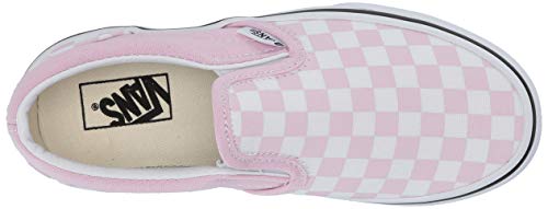 Vans Girl's Stockings, Purple and Snow White Checkerboard Design, 1 UK Narrow