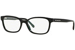 Burberry BE2201 - 3001 Eyeglasses BLACK W/ DEMO LENS 52mm