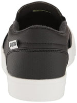 Puma Golf Women's Tustin Fusion Slip-ON Golf Shoe, Puma Black-Puma White, 8.5