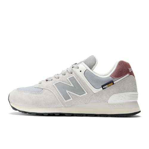 New Balance Unisex 574 V2 Konkrete Jungle Sneaker, Grey/Grey, 7 US Men