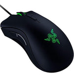 Razer DeathAdder Elite Gaming Mouse: 16,000 DPI Optical Sensor - Chroma RGB Lighting - 7 Programmable Buttons - Mechanical Switches - Rubber Side Grips - Matte Black