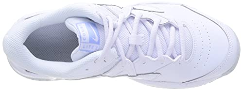Nike Women's Court Lite 2 Tennis Shoe (White/Aluminum-Pure Platinum, 10)