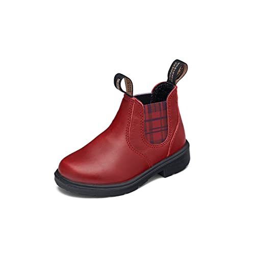 Blundstone 2192 (Toddler/Little Kid/Big Kid) Red/Burgundy Tartan AU 10 (11-11.5 US Toddler) M