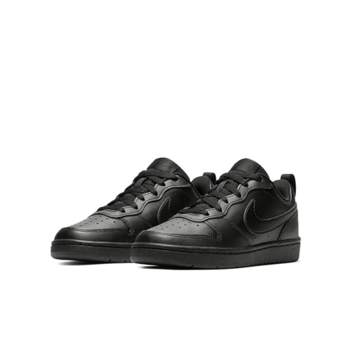 Nike Court Borough Low 2 (Big Kid) Black/Black/Black
