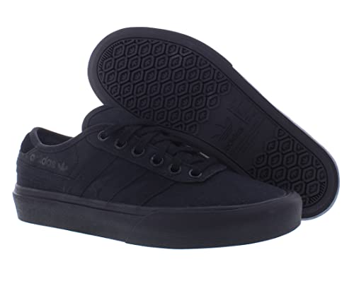 adidas Delpala Black/Black/Black Men's 10.5, Women's 11.5 Medium