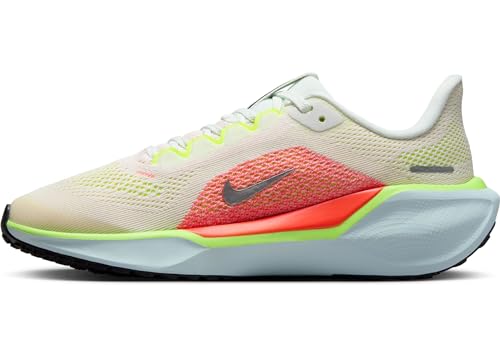 Kid's Air Zoom Pegasus 41 (100 - Summit White/Chrome-Bright Crimson)