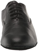 Very Fine Men's Wide Adrian Leather Ballroom Salsa Tango Waltz Latin Smooth Swing Dance Shoe Black US 6.5 Wide