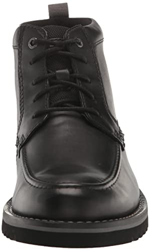 Rockport Men's Mitchell Moc Boot Ankle, Black, 11