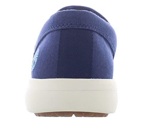 Timberland Ashwood Park EK+ Fabric Gore Slip-On Navy Canvas 13 D (M)