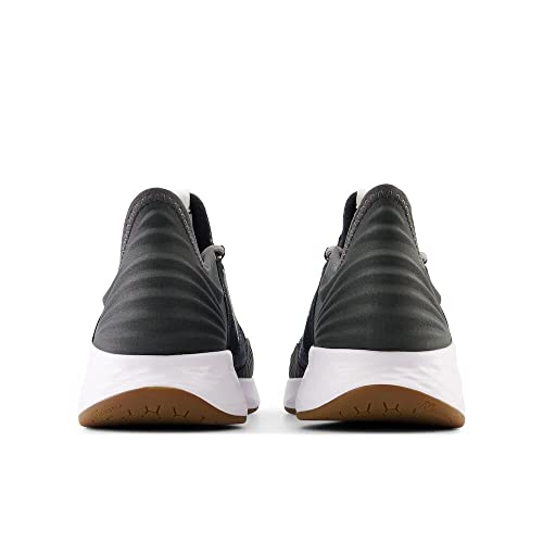 New Balance Women's Fresh Foam Roav V1 Running Shoe, Blacktop/Black, 8