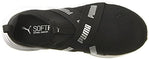 PUMA Women's Wired Run Slip On Sneaker Black/Slvr 8.5 Medium US