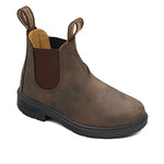 Blundstone 565 Pull-On Chelsea Boot (Infant/Toddler/Little Kid/Big Kid), Rustic Brown, 2 AU(3-3.5 M US Big Kid)
