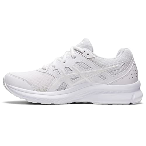 ASICS Women's Jolt 3 Running Shoes, 10, White/White