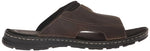 Rockport Men's Darwyn Slide 2 Sandal, Brown II Leather, 8 M US