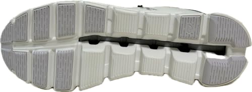 On Men's Cloud 5 Coast Sneakers, Ivory | Ink, Red, White, 9.5 Medium US