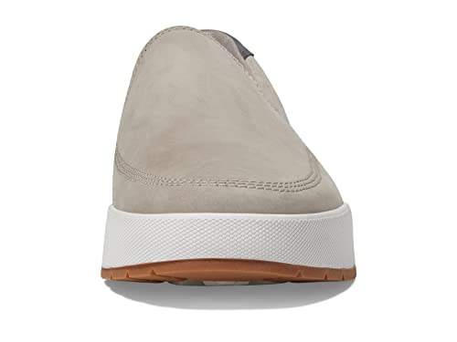 Timberland Maple Grove Leather Slip-On Shoes for Men - Textile Upper with Round Toe Design, Slip-On Style, Classy, and Chic Medium Grey Nubuck 13 D - Medium