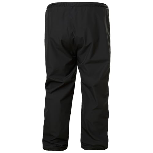 Helly-Hansen Men's Seven J Waterproof Windproof Breathable Rain Pant, 990 Black, Large