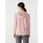 Arc'teryx Taema Hoody Women's | Light Breathable Performance Sun Hoody | Desert Salt Heather, Medium