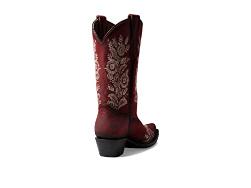Corral Boots J8008 (Little Kid/Big Kid) Red 4.5 Big Kid M