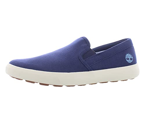 Timberland Ashwood Park EK+ Fabric Gore Slip-On Navy Canvas 13 D (M)