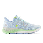 New Balance Women's Fresh Foam 880 V13 Running Shoe, Blue/Green Aura/Silver Metalic, 11 Wide