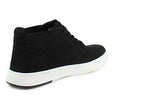 Timberland Davis Square Leather and Fabric Chukka Black Nubuck 9.5 D (M)