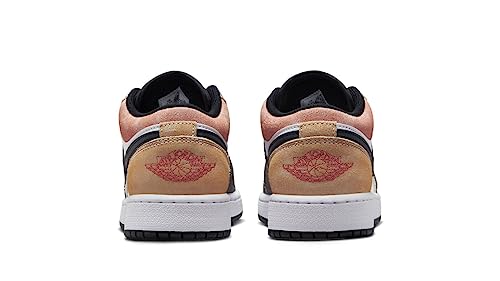 Nike Air Jordan 1 Low SE GS Black/Sundial-Magic Ember Size 5 5 Big Kid