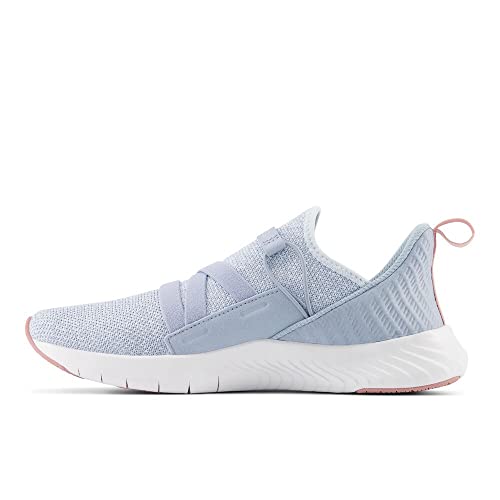 New Balance Women's DynaSoft Beaya V2 Slip-On Running Shoe, Ice Blue/Light Arctic Grey/Pink Moon, 5.5