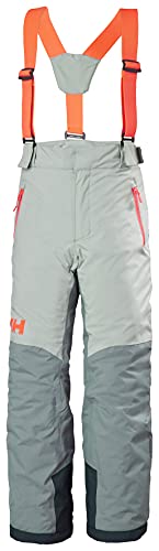 Helly-Hansen Junior Unisex No Limits 2.0 Waterproof Ski Pant, 484 Eucalyptus, 8